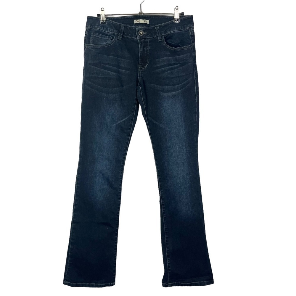 Cabi Lou Lou Dark Wash Straight Bootcut Jeans 6 #515